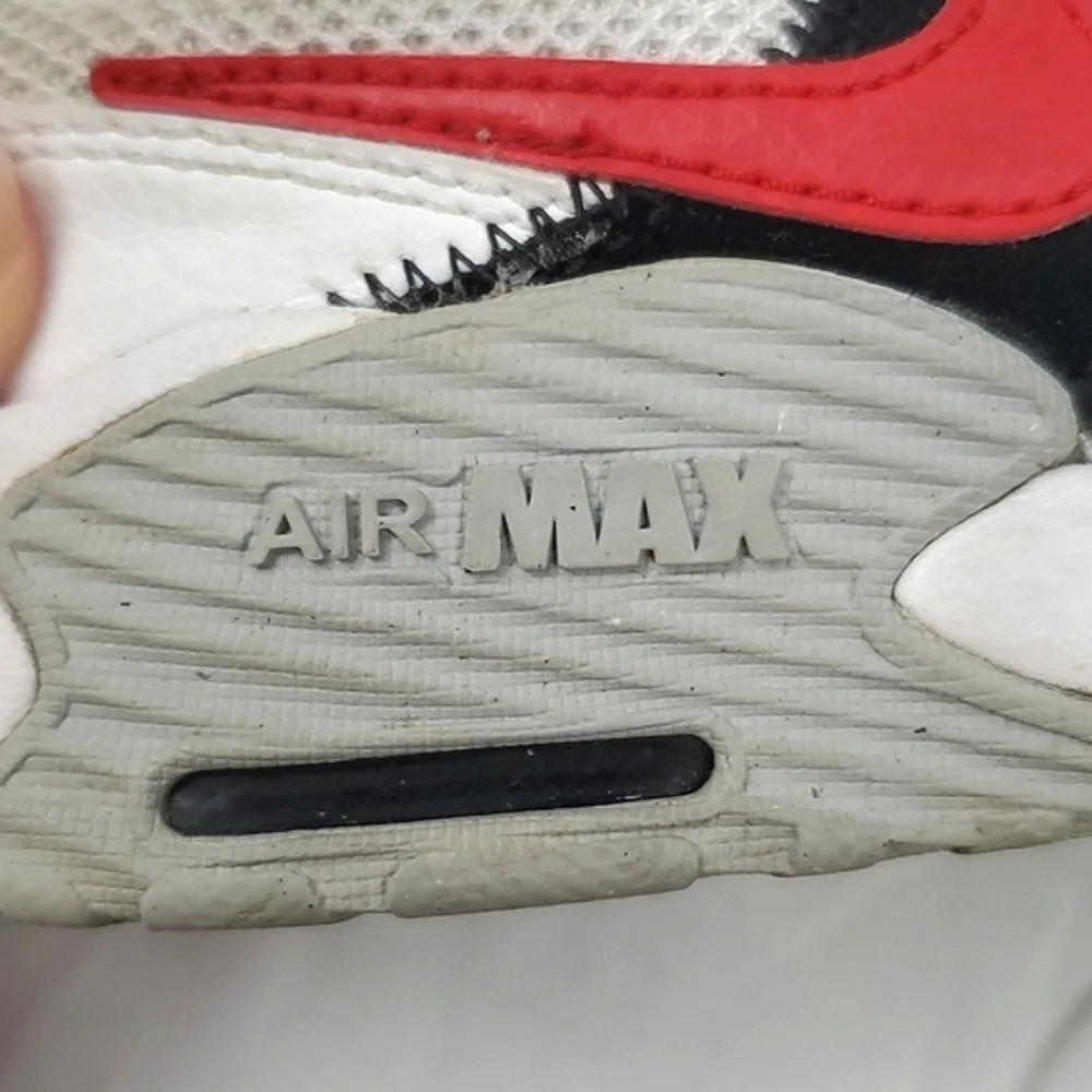Nike Air Max Sneaker White‎ Black Red